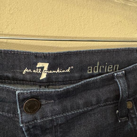 7 For All Mankind Men's Adrien‎ Dark Wash Straight Leg Jeans Size 40x26 Classic - Picture 8 of 14